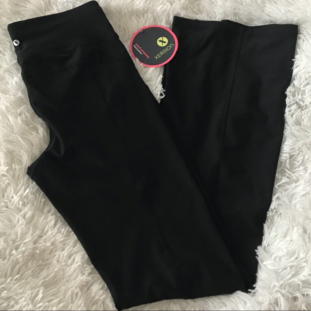 NWT Xersion Mid-rise Slim Bootcut S